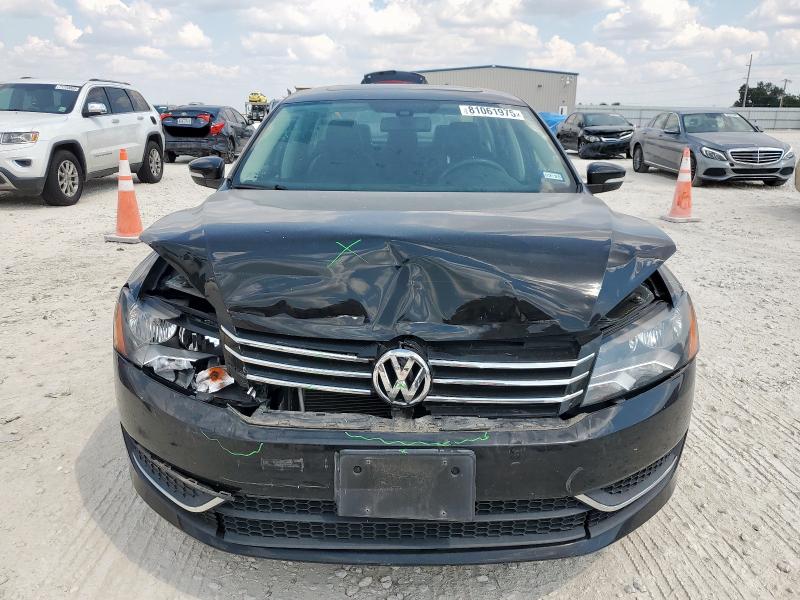 2013 Volkswagen Passat VIN 1VWBP7A3XDC032414 COPART salvage auction — FRONT END, Tx - Salvage Vehicle Title, sold $825 on 2026-07-09 (photo 5)