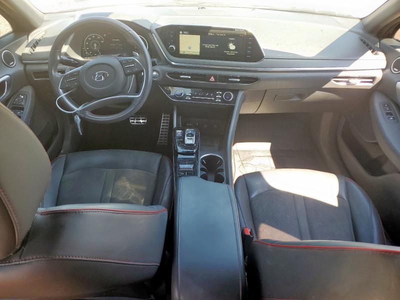 2021 Hyundai Sonata VIN 5NPEJ4J26MH114653 COPART salvage auction — REAR END, Tx - Salvage Vehicle Title, sold $2,650 on 2026-07-22 (photo 8)