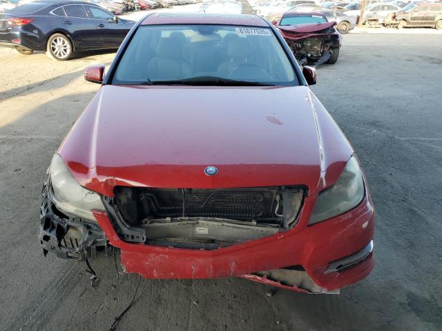 2013 Mercedes-benz C class VIN WDDGF4HB6DA779405 COPART salvage auction — FRONT END, Ca - Salvage Certificate, sold $200 on 2026-07-29 (photo 5)