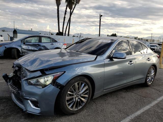 2019 Infiniti Q50 VIN JN1EV7AP9KM512057 COPART salvage auction — FRONT END, Ca - Non-Repairable Vehicle Cert, sold $375 on 2026-07-02 (photo 1)