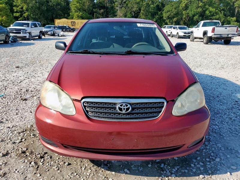2006 Toyota Corolla VIN JTDBR32E760077224 COPART salvage auction — REAR END, Tx - Certificate Of Title, sold $1,850 on 2026-07-14 (photo 5)