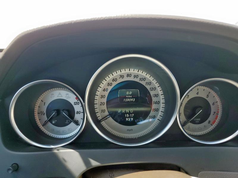 2013 Mercedes-benz C class VIN WDDGJ4HB7DG011248 COPART salvage auction — MECHANICAL, Tx - Certificate Of Title, sold $975 on 2026-07-09 (photo 9)