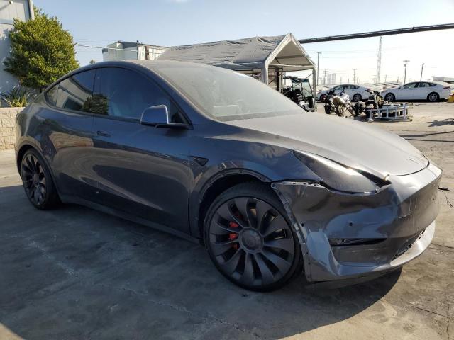 2020 Tesla Model y VIN 5YJYGDEF5LF001847 COPART salvage auction — FRONT END, Salvage Title, sold $8,400 on 2026-07-15 (photo 4)