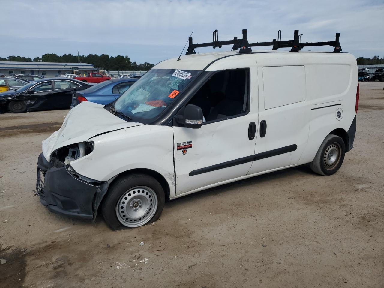 2020 Ram ProMaster City VIN ZFBHRFAB8L6S46763 — COPART salvage auction photo