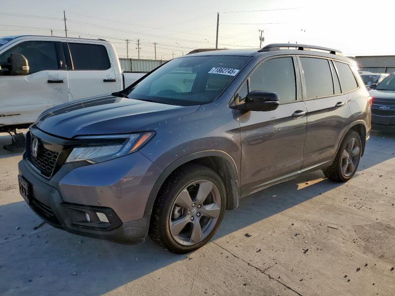 2021 Honda Passport VIN 5FNYF7H97MB011906 COPART salvage auction — HAIL, TX - CERTIFICATE OF TITLE (P), sold $10,400 on 2026-07-17 (photo 1)