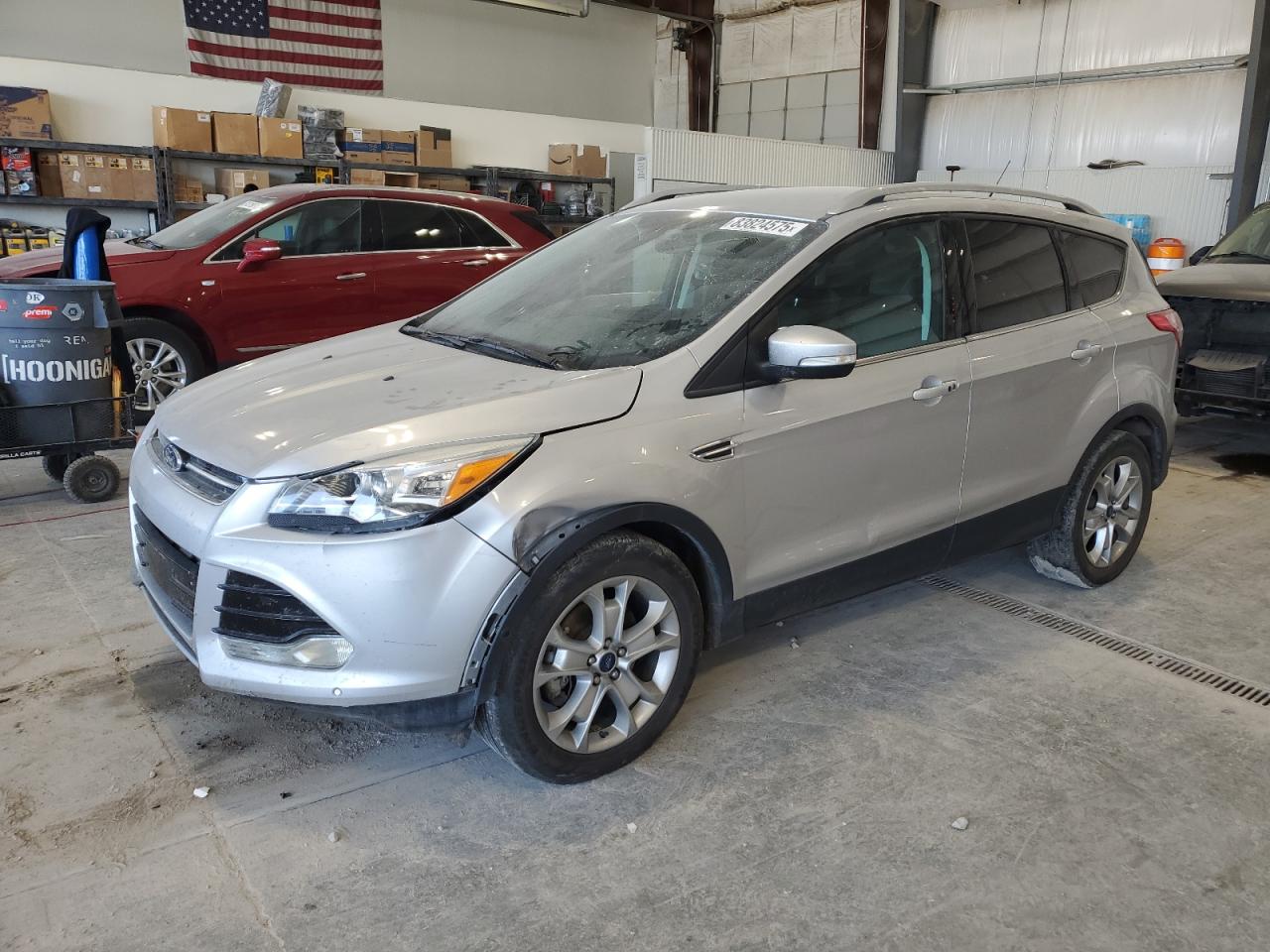 2016 Ford Escape VIN 1FMCU9JX9GUB37633 COPART salvage auction — Front End, NE - CERT OF TITLE-SALVAGE, sold $1,700 on 2026-06-30 (photo 1)