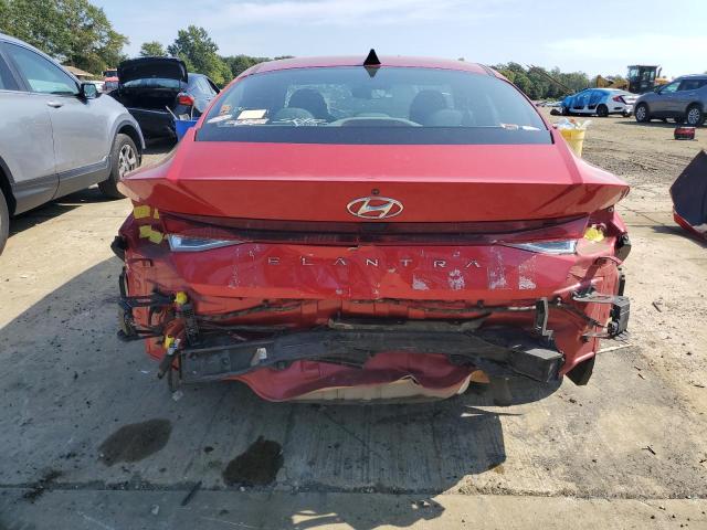 2021 Hyundai Elantra VIN 5NPLL4AG5MH050733 COPART salvage auction — REAR END, Ar - Cert Of Title-Salvage, sold $2,650 on 2026-07-08 (photo 6)