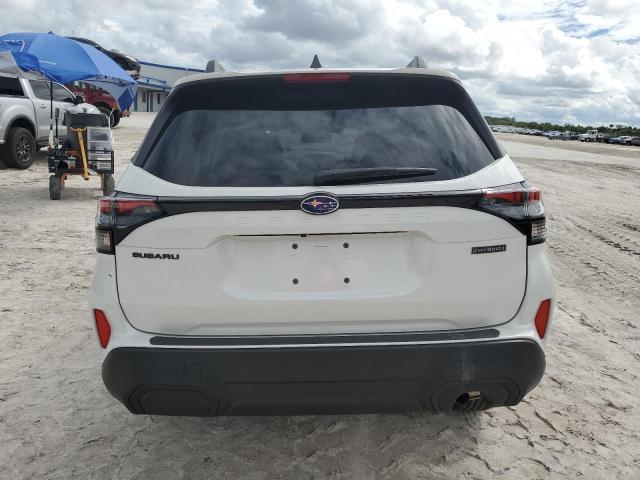 2025 Subaru Forester VIN JF2SLSED6SH419418 COPART salvage auction — FRONT END, Fl - Certificate Of Destruction, sold $100 on 2026-07-29 (photo 6)