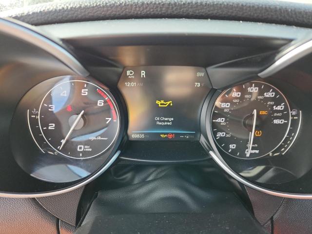 2017 Alfa romeo Giulia VIN ZARFAEDN0H7529063 COPART salvage auction — HAIL, Wy - Dis/Dlr/Exp Only Clean Title, sold $675 on 2026-07-27 (photo 9)