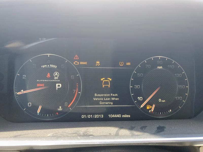 2014 Land rover Range rover sport VIN SALWR2TF0EA375182 COPART salvage auction — MISSING/ALTERED VIN, Tx - Salvage Vehicle Title, sold $175 on 2026-07-29 (photo 9)