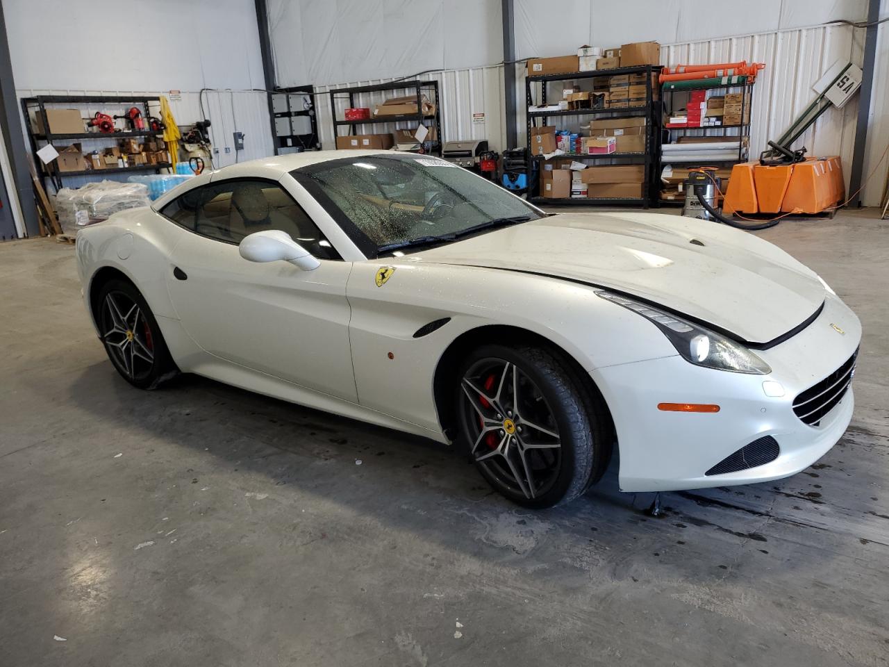 2016 Ferrari California T VIN ZFF77XJA2G0214672 COPART salvage auction — Water/Flood, Salvage Title, sold $58,000 on 2025-10-02 (photo 4)