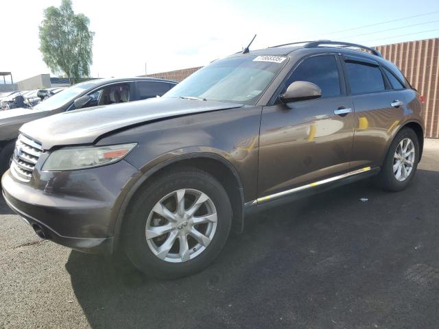 2006 Infiniti Fx VIN JNRAS08W26X206881 COPART salvage auction — REAR END, NV - SALVAGE TITLE, sold $525 on 2026-07-18 (photo 1)