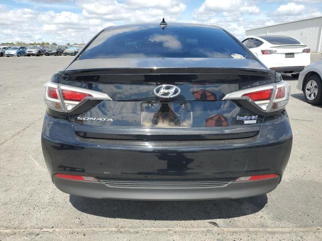 2016 Hyundai Sonata hybrid VIN KMHE34L16GA019158 COPART salvage auction — NORMAL WEAR, Ca - Dis/Dlr/Exp Only Clean Title, sold $1,500 on 2026-07-27 (photo 6)