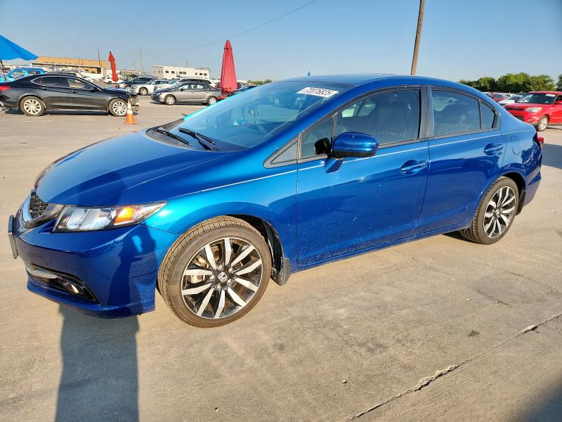 2015 Honda Civic VIN 2HGFB2F91FH534216 COPART salvage auction — REAR END, Wv - Salvage Certificate, sold $6,200 on 2026-07-02 (photo 1)