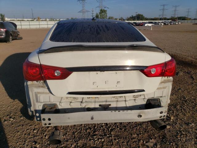 2014 Infiniti Q50 VIN JN1BV7AR4EM689771 COPART salvage auction — FRONT END, Il - Salvage Certificate, sold $550 on 2026-07-09 (photo 6)