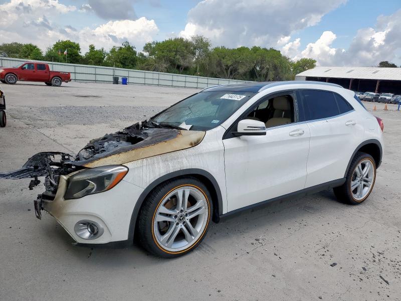 2019 Mercedes-benz Gla-klasse VIN WDCTG4EBXKJ548685 COPART salvage auction — ENGINE BURN, Tx - Nonrepairable Title, sold $725 on 2026-07-07 (photo 1)