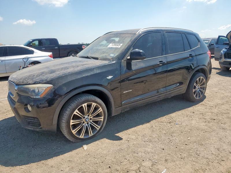 2016 BMW X3 VIN 5UXWZ7C59G0R32772 COPART salvage auction — FRONT END, Tx - Certificate Of Title, sold $725 on 2026-07-09 (photo 1)