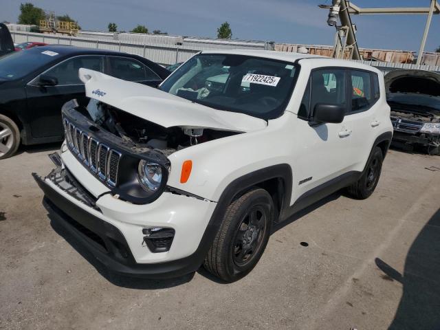 2020 Jeep Renegade VIN ZACNJAAB6LPL12778 COPART salvage auction — FRONT END, Ks - Cert Of Title-Salvage, sold $1,200 on 2026-07-25 (photo 1)