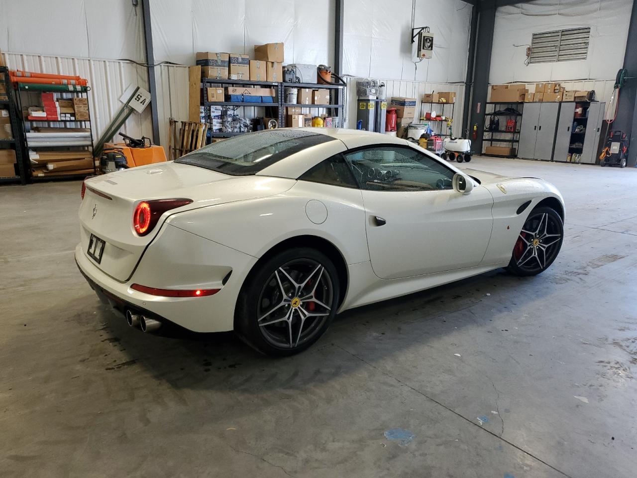 2016 Ferrari California T VIN ZFF77XJA2G0214672 COPART salvage auction — Water/Flood, Salvage Title, sold $58,000 on 2025-10-02 (photo 3)