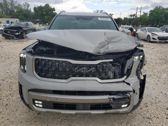 2023 Kia Telluride VIN 5XYP5DGC4PG405712 COPART salvage auction — FRONT END, Fl - Certificate Of Destruction, sold $13,900 on 2026-07-14 (photo 5)