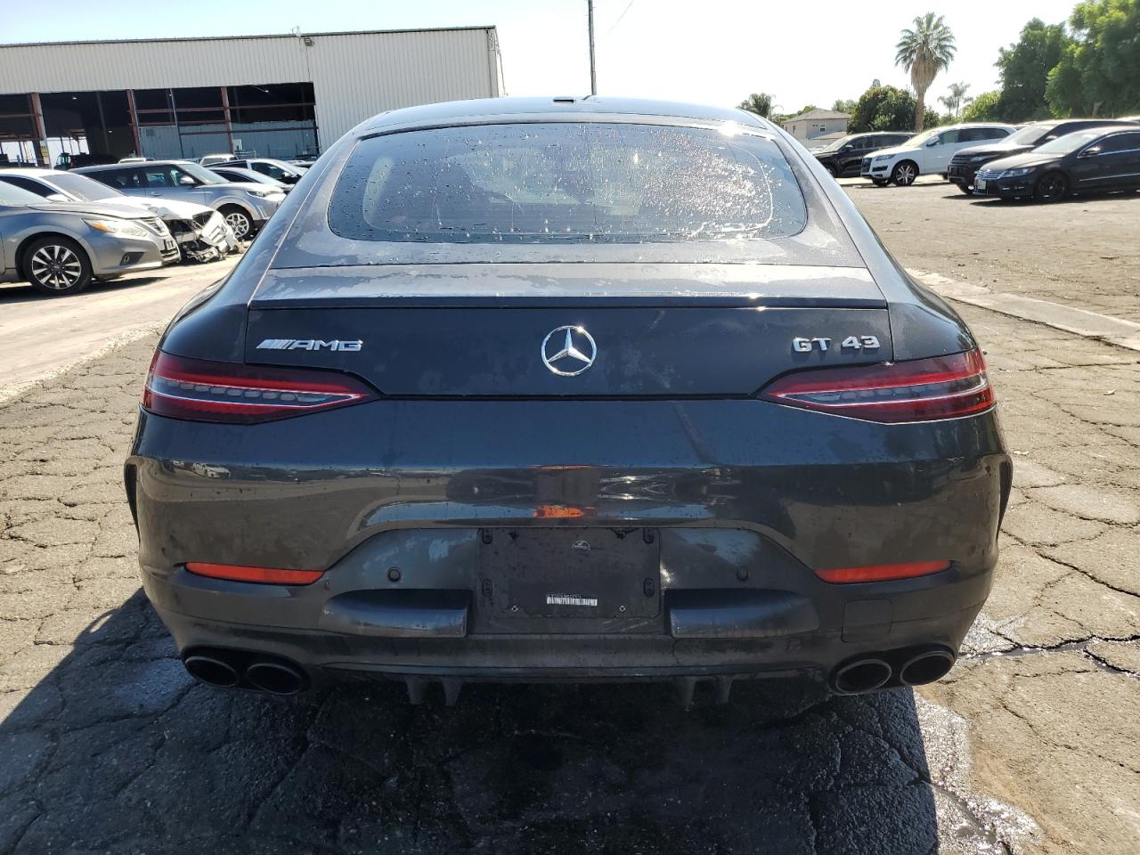2021 Mercedes-benz AMG GT VIN W1K7X5KB2MA037076 COPART salvage auction — Front End, CA - CERTIFICATE OF TITLE, sold $26,000 on 2025-10-28 (photo 6)