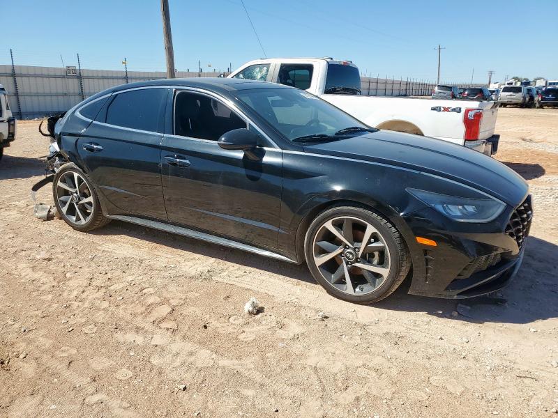 2021 Hyundai Sonata VIN 5NPEJ4J26MH114653 COPART salvage auction — REAR END, Tx - Salvage Vehicle Title, sold $2,650 on 2026-07-22 (photo 4)