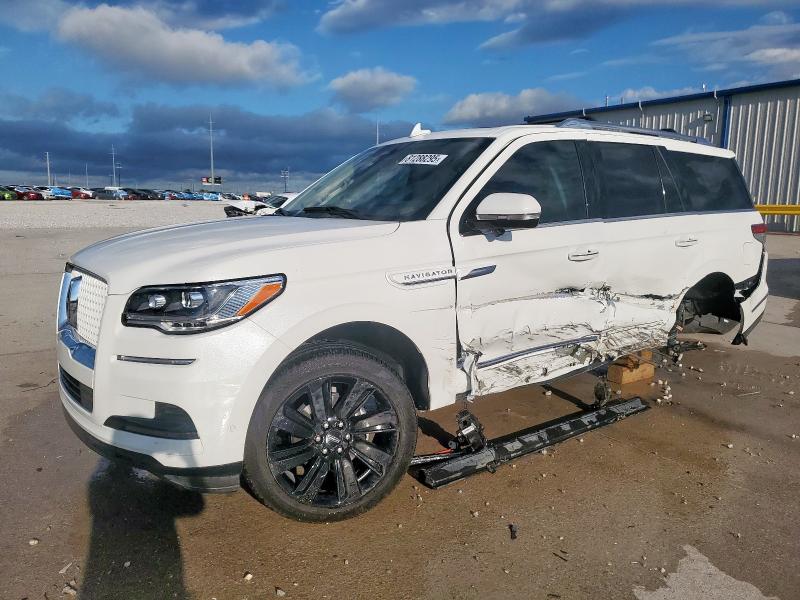 2024 Lincoln Navigator VIN 5LMJJ2LGXREL24295 COPART salvage auction — SIDE, TX - CERTIFICATE OF TITLE, sold $33,250 on 2026-07-28 (photo 1)