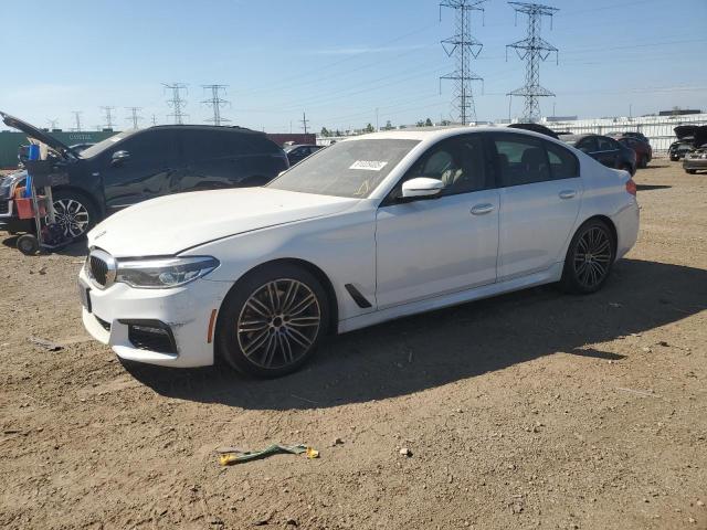 2017 BMW 5 series VIN WBAJA7C34HWA70772 — COPART salvage auction photo