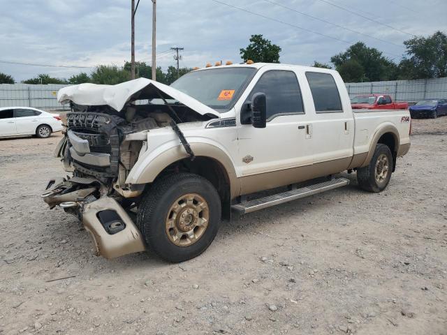 2014 Ford F-250 super duty VIN 1FT7W2B68EEB06460 COPART salvage auction — FRONT END, OK - CERT OF TITLE-SALVAGE, sold $950 on 2026-07-09 (photo 1)