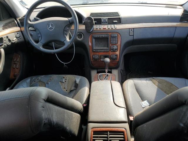 2001 Mercedes-benz S-klasse VIN WDBNG70J31A173301 COPART salvage auction — MINOR DENT/SCRATCHES, Ok - Certificate Of Title, sold $125 on 2026-07-30 (photo 8)