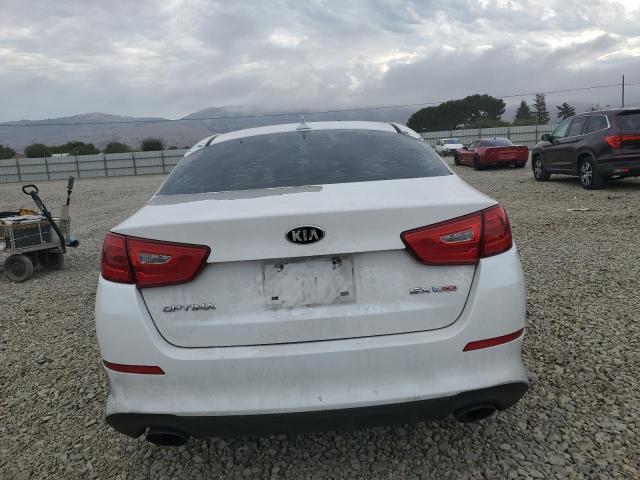 2015 Kia Optima VIN 5XXGR4A61FG469572 COPART salvage auction — FRONT END, Ca - Salvage Certificate, sold $60 on 2026-07-30 (photo 6)