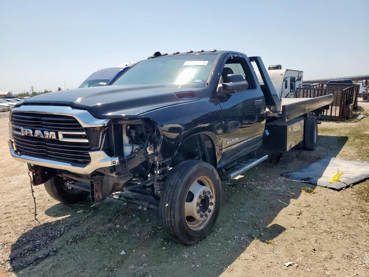 2021 Ram 5500 VIN 3C7WRMDL8MG547291 COPART salvage auction — Front End, TX - SALVAGE VEHICLE TITLE, sold $17,900 on 2026-01-28 (photo 1)