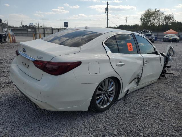 2021 Infiniti Q50 VIN JN1EV7BP3MM701501 COPART salvage auction — FRONT END, Id - Salvage Certificate Of Title, sold $1,950 on 2026-07-07 (photo 3)