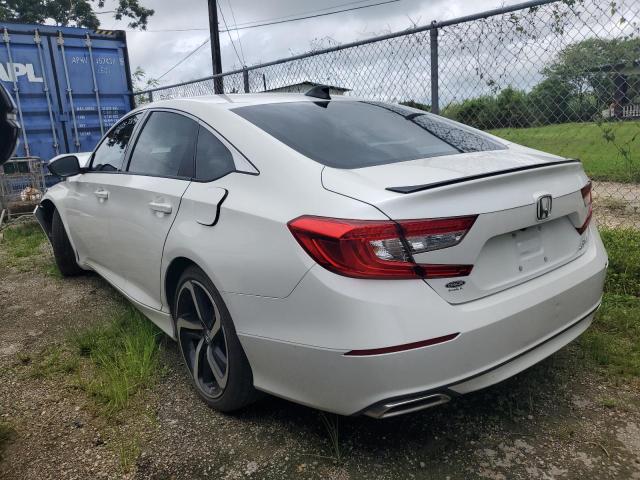 2021 Honda Accord VIN 1HGCV2F33MA029909 COPART salvage auction — FRONT END, Hi - Certificate Of Salvage, sold $325 on 2026-07-27 (photo 2)
