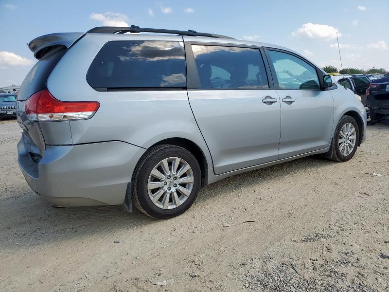 2012 Toyota Sienna VIN 5TDDK3DC5CS048919 COPART salvage auction — REAR END, Tx - Salvage Vehicle Title, sold $4,800 on 2026-07-30 (photo 3)