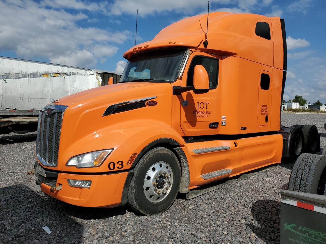 2023 Peterbilt All other VIN 1XPBDP9X4PD850480 COPART salvage auction — Minor Dent/Scratches, OH - CERTIFICATE OF TITLE, sold $19,500 on 2025-10-28 (photo 2)