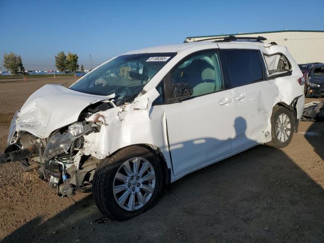 2013 Toyota Sienna VIN 5TDJK3DC3DS057493 COPART salvage auction — FRONT END, Salvage Title, sold $1,950 on 2026-07-14 (photo 1)