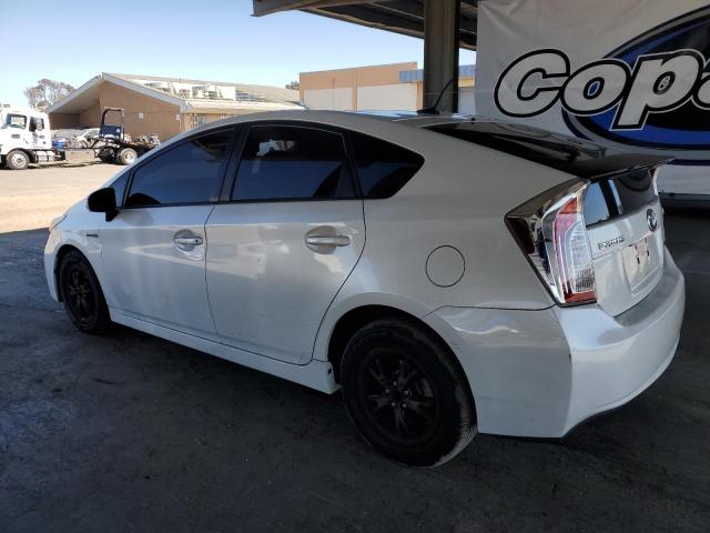 2012 Toyota Prius VIN JTDKN3DUXC1597343 COPART salvage auction — VANDALISM, Ca - Salvage Certificate, sold $3,350 on 2026-07-09 (photo 2)