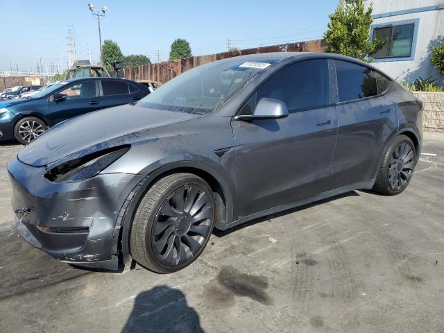 2020 Tesla Model y VIN 5YJYGDEF5LF001847 COPART salvage auction — FRONT END, Salvage Title, sold $8,400 on 2026-07-15 (photo 1)