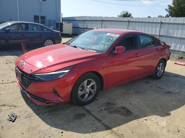 2021 Hyundai Elantra VIN 5NPLL4AG5MH050733 COPART salvage auction — REAR END, Ar - Cert Of Title-Salvage, sold $2,650 on 2026-07-08 (photo 1)