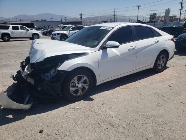 2021 Hyundai Elantra VIN 5NPLL4AG3MH020193 COPART salvage auction — FRONT END, Ca - Salvage Certificate, sold $2,200 on 2026-07-20 (photo 1)