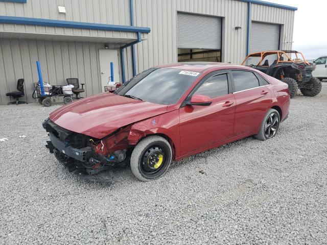 2023 Hyundai Elantra VIN KMHLN4AJXPU056460 COPART salvage auction — FRONT END, Ky - Cert Of Title-Salvage, sold $6,800 on 2026-07-02 (photo 1)