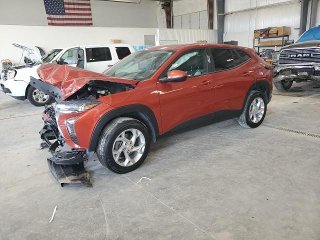 2024 Chevrolet Trax VIN KL77LFE28RC163829 COPART salvage auction — FRONT END, Ne - Cert Of Title-Salvage, sold $1,700 on 2026-07-07 (photo 1)
