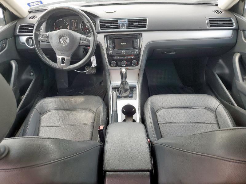 2013 Volkswagen Passat VIN 1VWBP7A3XDC032414 COPART salvage auction — FRONT END, Tx - Salvage Vehicle Title, sold $825 on 2026-07-09 (photo 8)