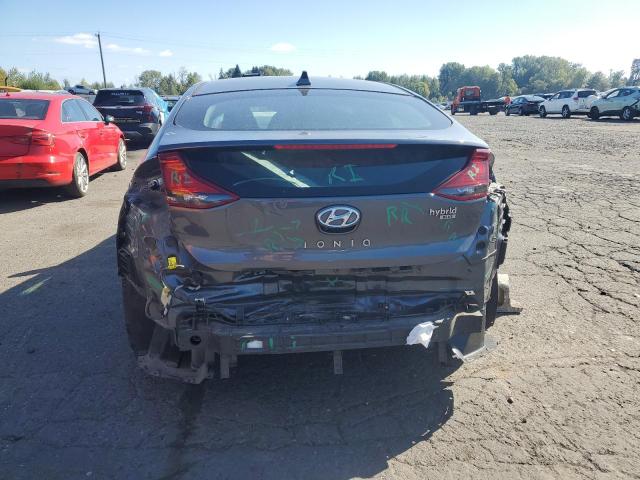 2019 Hyundai Ioniq VIN KMHC65LCXKU129708 COPART salvage auction — REAR END, Or - Lien Papers Salvage, sold $200 on 2026-07-27 (photo 6)