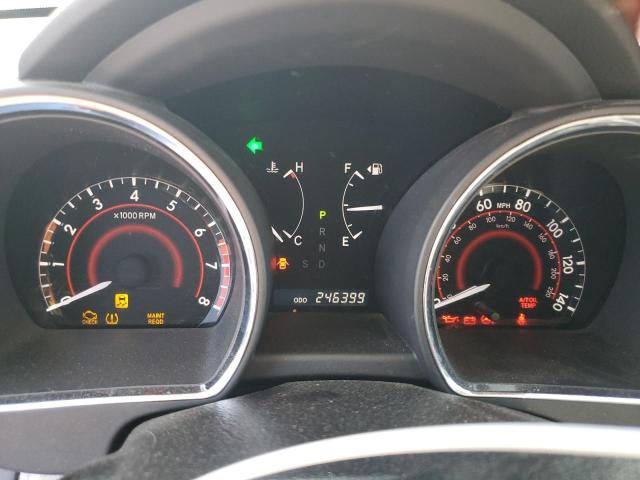 2008 Toyota Highlander VIN JTEES41AX82043965 COPART salvage auction — FRONT END, TX - DEALER ONLY SALVAGE TITLE, sold $1,150 on 2026-07-21 (photo 9)