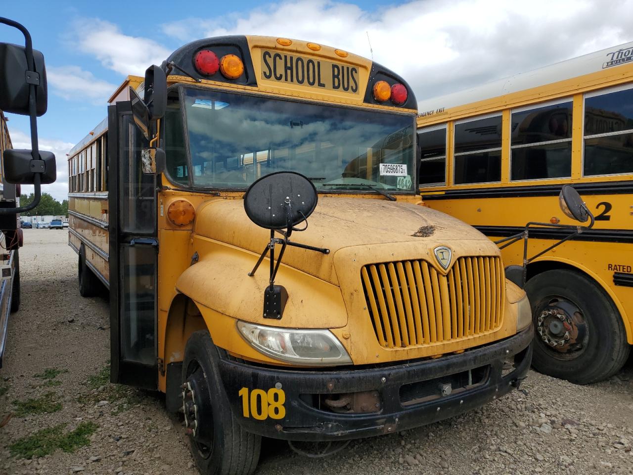 2013 Ic Corporation Ce Series School VIN 4DRBUSKN1DB303408 COPART salvage auction — Minor Dent/Scratches, IA - CERTIFICATE OF TITLE, sold $1,200 on 2026-07-06 (photo 1)