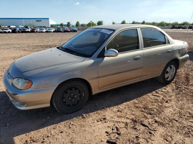 1999 Kia Sephia VIN KNAFB121XX5791664 COPART salvage auction — MECHANICAL, Id - Salvage Certificate Of Title, sold $225 on 2026-07-07 (photo 1)