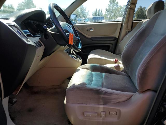 2001 Toyota Highlander VIN JTEHF21A210013737 COPART salvage auction — STRIPPED, Or - Certificate Of Title (P), sold $500 on 2026-07-29 (photo 7)