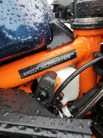 2024 Ktm 390 VIN MD2JYJ403RN207747 COPART salvage auction — FRONT END, Salvage Title, sold $1,050 on 2026-07-23 (photo 9)